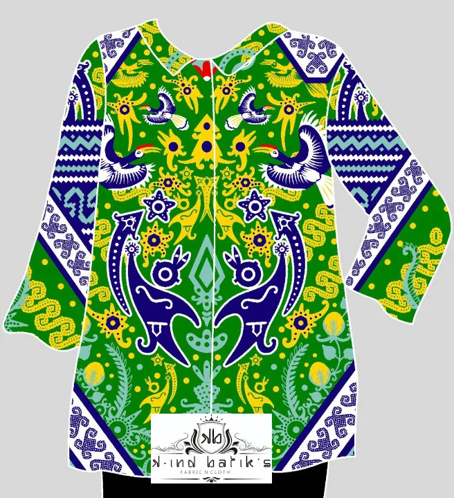 Seragam Batik Siswa Wanita / Perempuan Desain Cantik dan Anggun