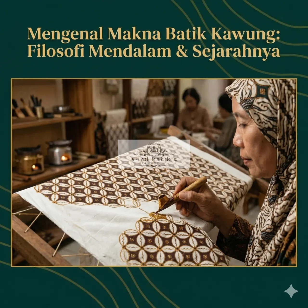Mengenal Makna Filosofis Batik Kawung dan Sejarahnya